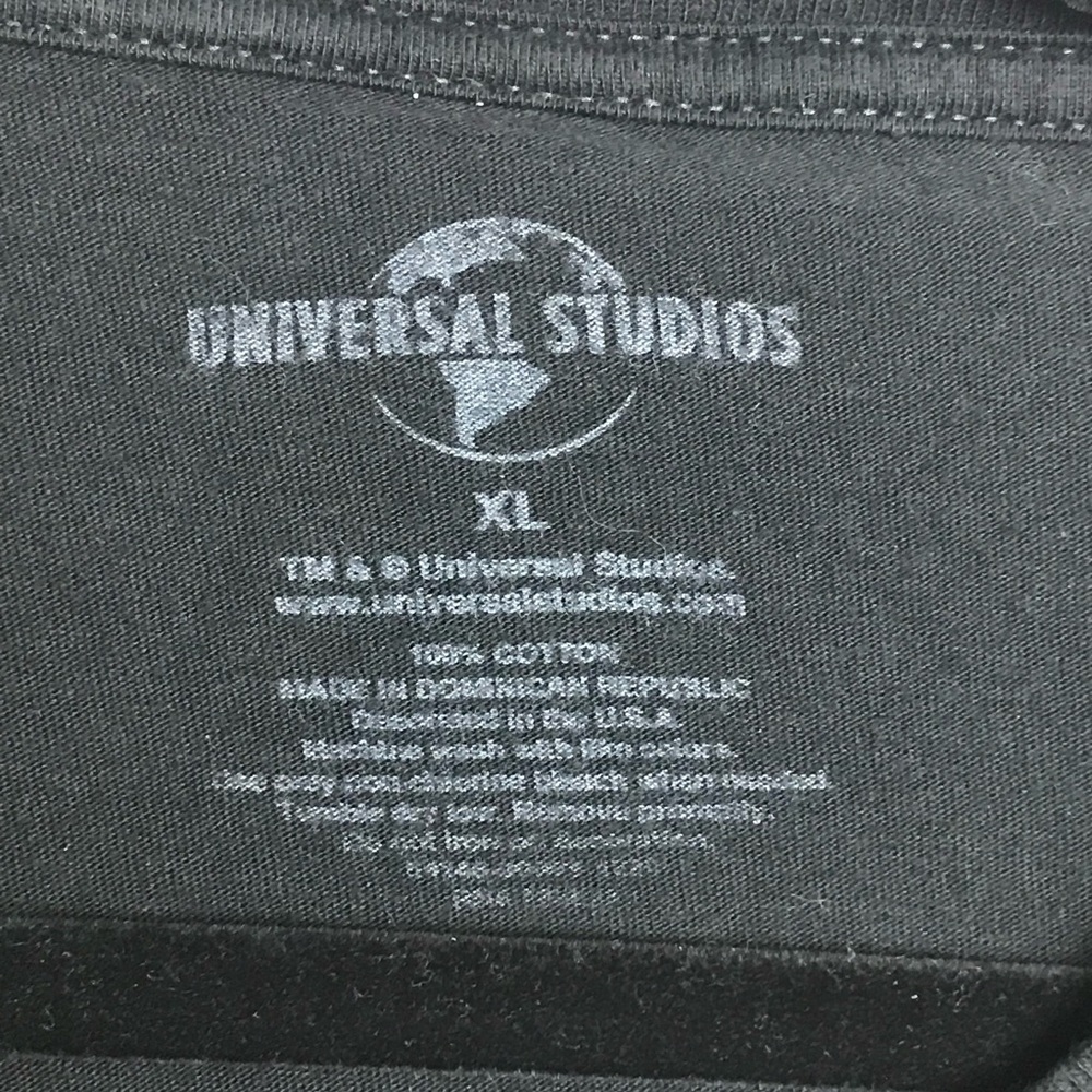 UNIVERSAL STUDIOS Florida UO Team Member Black T SHIRT Size XL  100% Cotton - Picture 5 of 5